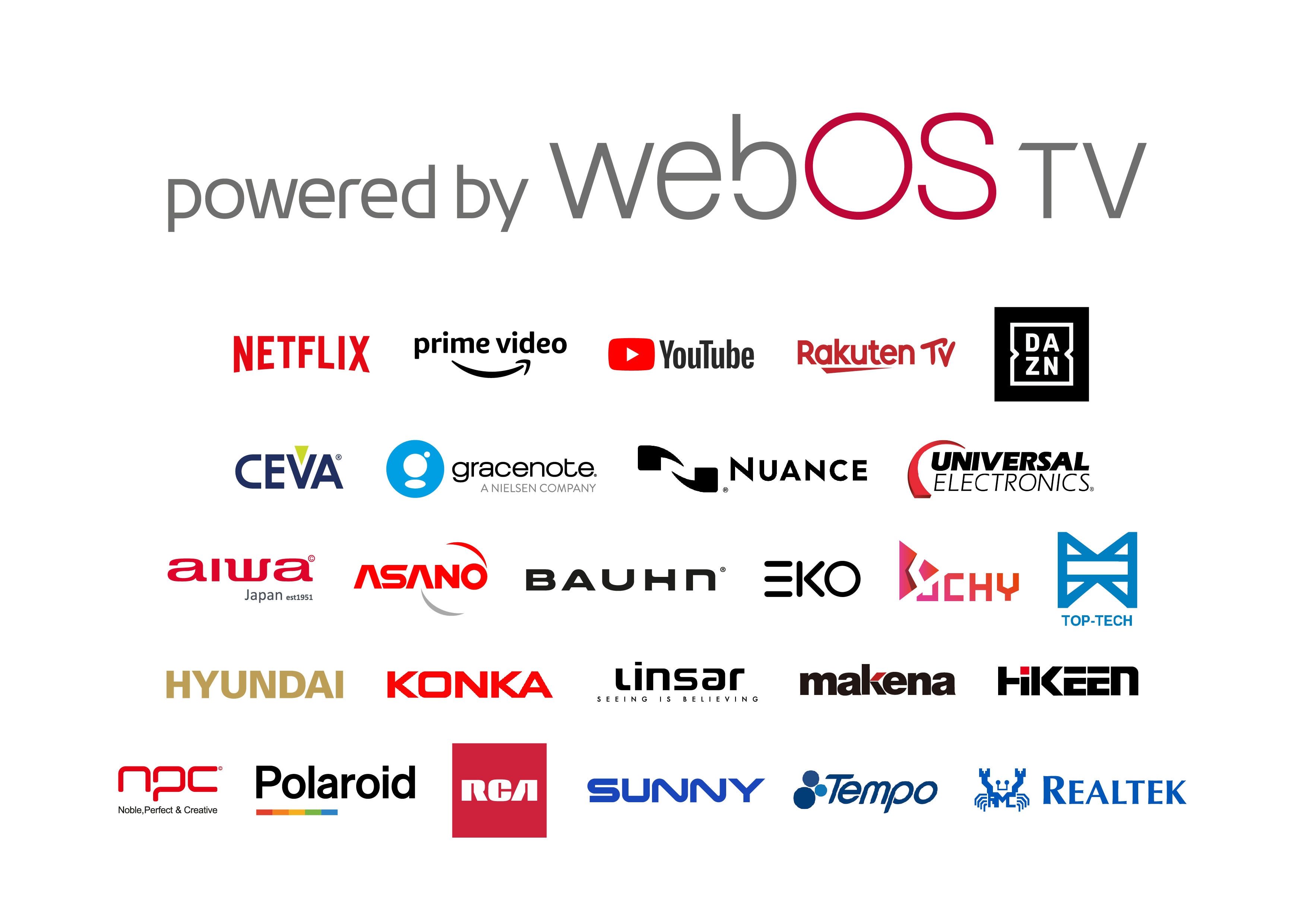 LG EXPANDE LA PLATAFORMA SMART TV WEBOS A MARCAS DE TELEVISORES SOCIAS